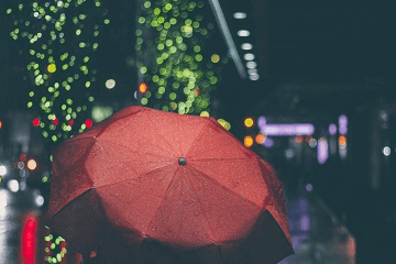 下雨天的心情说说